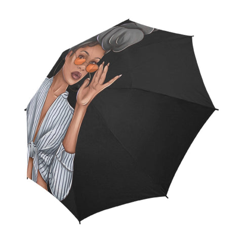 Shades Semi-Automatic Foldable Umbrella