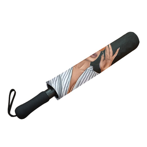 Shades Semi-Automatic Foldable Umbrella