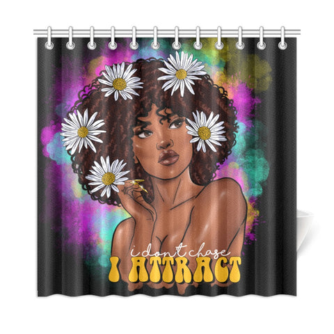 Attract Shower Curtain 72"x72"
