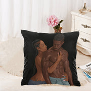 Black Love Pillow 18"x18"