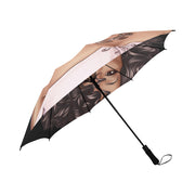 Melanin Woman Auto-Foldable Umbrella