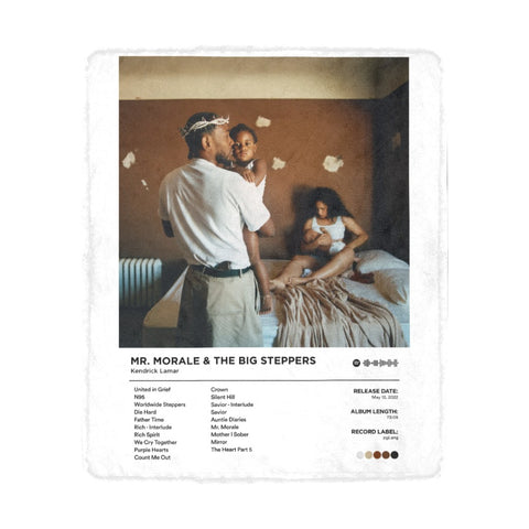 Mr. Morale & The Big Steppers Ultra-Soft Micro Fleece Blanket 50"x60"