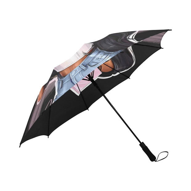 Girl Boss Auto-Foldable Umbrella