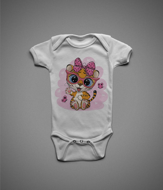 Girlie Kitten Onesie/Kids Tee