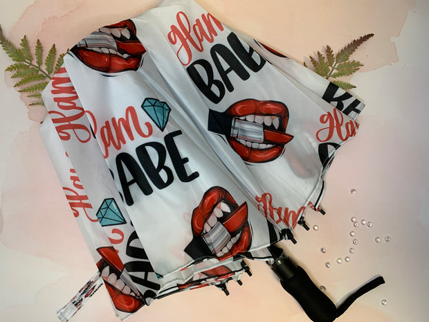 Glam Babe Auto-Foldable Umbrella