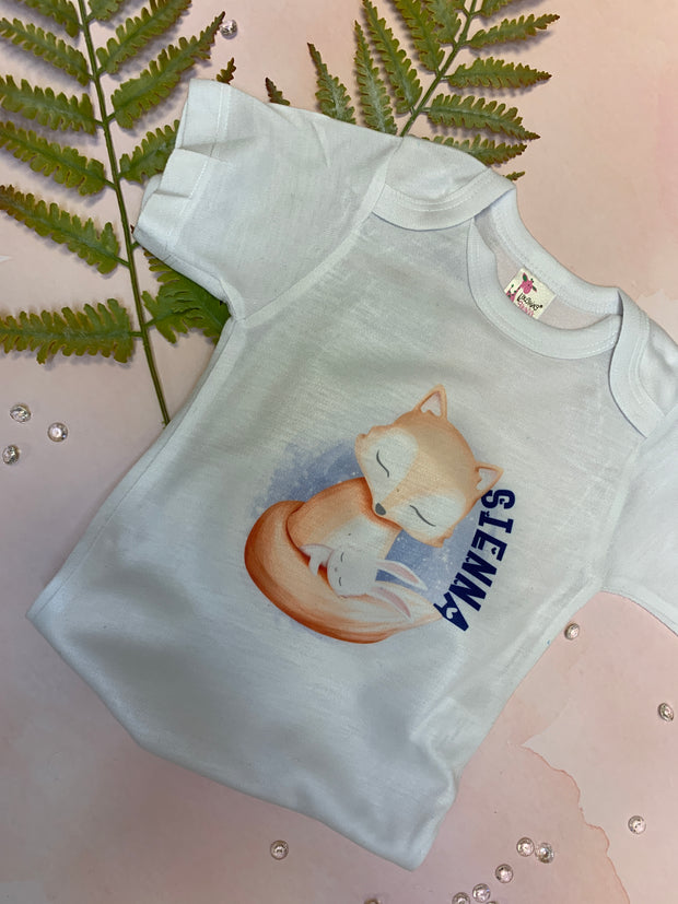 Fox Personalized Onesie.